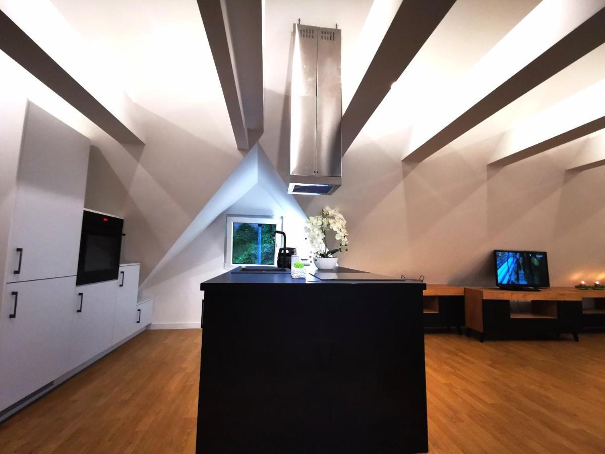 Апартаменты Chillout Apart In The Attic Львувек-Слёнски Экстерьер фото